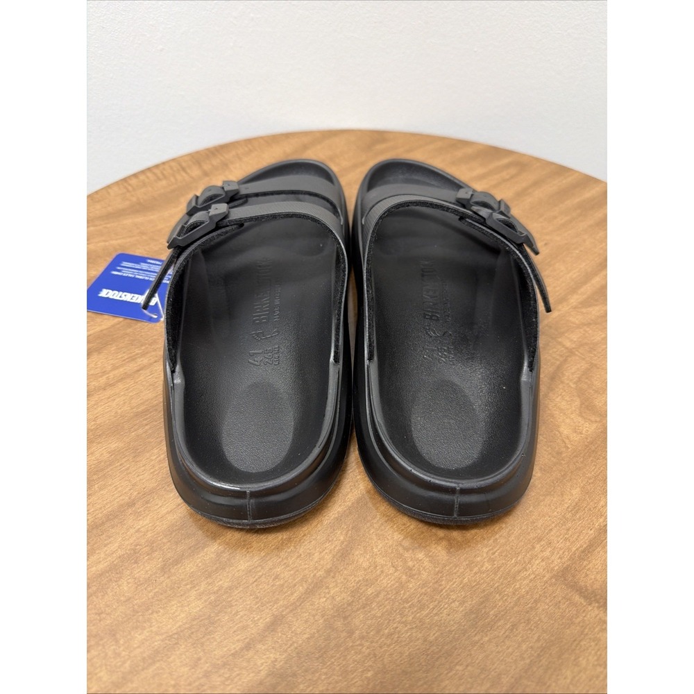 Birkenstock Mogami Terra Stealth 2 Strap Unisex Sandal Black Men's 8 Women's 10 - Picture 4 of 10